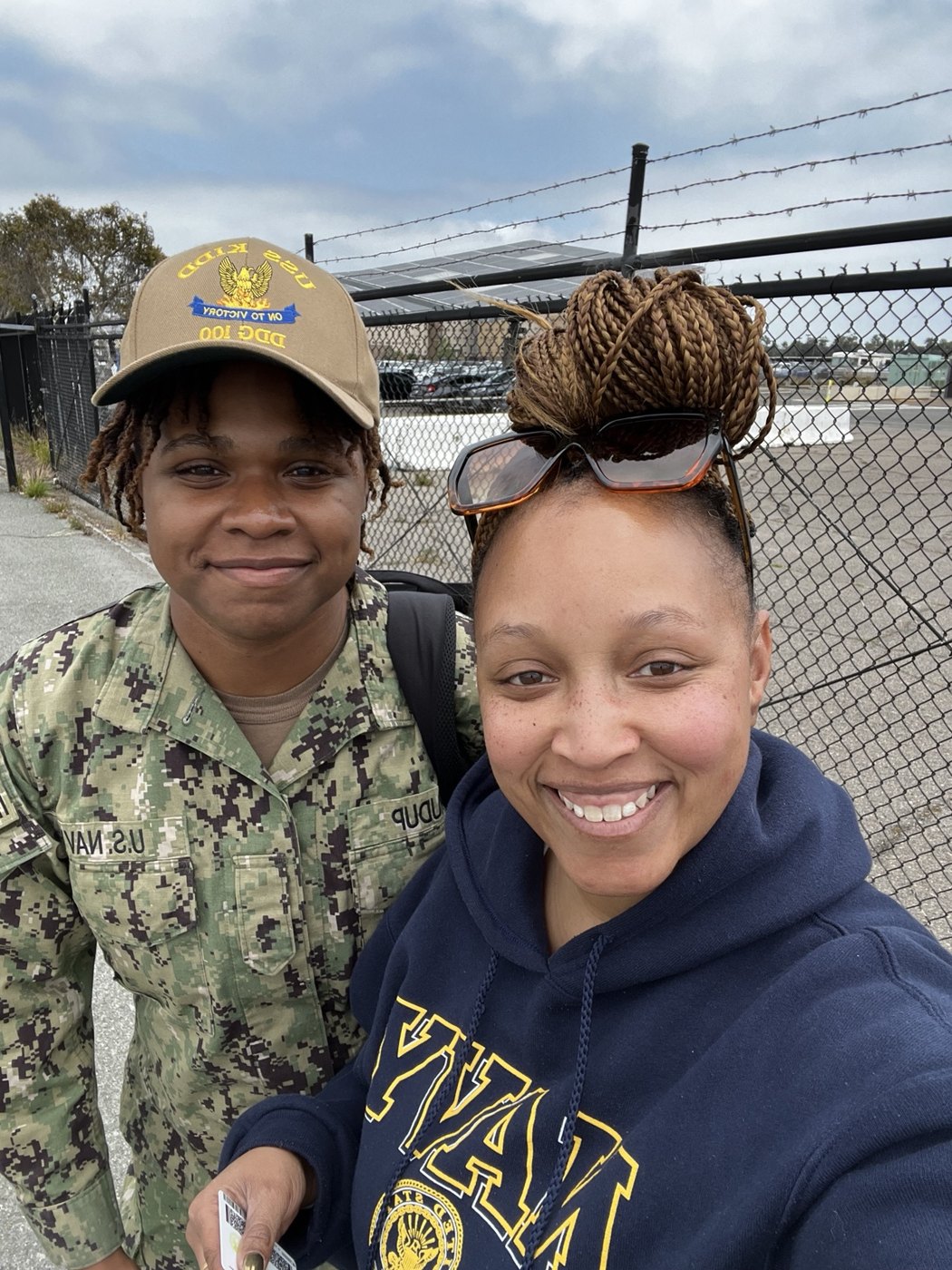 Marquita reunited with her daughter after deployment
